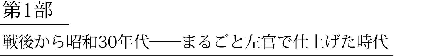 ■第1部 戦後から昭和30年代—まるごと左官で仕上げた時代